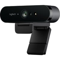 Logitech Brio webcam 13 MP 4096 x 2160 pixels USB 3.2 Gen 1 (3.1 Gen 1) Noir Noir, 13 MP, 4096 x 2160 pixels, Full HD, 90 ips, 1280x720@30fps, 1280x720@60fps, 1920x1080@30fps, 1920x1080@60fps, 720p, 1080p, 2160p