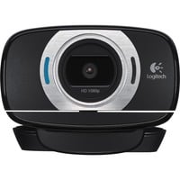 Logitech C615 Portable HD webcam 8 MP 1920 x 1080 pixels USB 2.0 Noir Noir, 8 MP, 1920 x 1080 pixels, Full HD, 30 ips, 720p, 1080p, 1920 x 1080 pixels