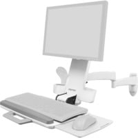 Ergotron 200 Series Combo Arm, Support mural Blanc