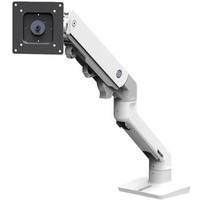 Ergotron HX Desk Monitor Arm, Support de moniteur Blanc, Pince, 19 kg, 124,5 cm (49"), 400 x 400 mm, Réglage de la hauteur, Blanc