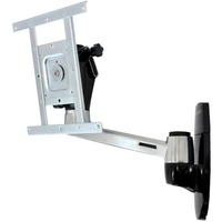 Ergotron LX HD Wallmount Swing Arm, Support mural Argent/Noir