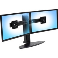 Ergotron Neo-Flex Dual Monitor Stand, Pied de support Noir