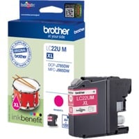 Brother Cartouche d'encre magenta originale LC-22UM Magenta