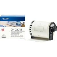 Brother DK-22246 ruban d'étiquette Noir sur blanc Noir sur blanc, DK, Noir, Blanc, Thermique directe, Brother, QL-1100, QL-1110NWB, QL-1050, QL-1060N