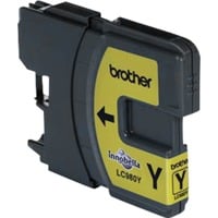 Brother LC980Y - Cartouche d'encre - Jaune Encre à pigments, 1 pièce(s), Vente au détail