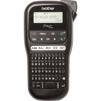 Brother P-touch PT-H110, Étiqueteuse Gris/Blanc