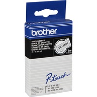 Brother TCM91 ruban d'étiquette TC 1 pièce(s), TC, Noir sur transparent, Japon, 5 année(s), Brother PT2000, PT3000, PT500, PT5000, PT8E