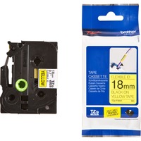 Brother TZE-FX641 ruban d'étiquette Noir sur jaune TZ Noir sur jaune, TZ, Noir, Chine, 5 année(s), 1,8 cm