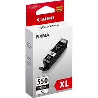 Canon Cartouche d'encre noire pigmentée à haut rendement PGI-550PGBK XL Rendement élevé (XL), Encre à pigments, 1 pièce(s), Vente au détail