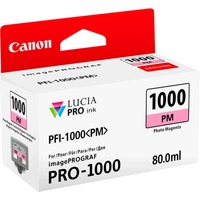 Canon Cartouche d'encre photo magenta PFI-1000PM Encre à colorant, 80 ml