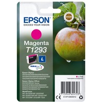 Epson Apple Encre magenta DURABrite Ultra Pomme T1293 Magenta, Encre à pigments, 7 ml, 1 pièce(s), 378 pages
