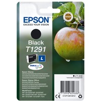 Epson Apple Encre noire DURABrite Ultra Pomme T1291 Noir, Encre à pigments, 11,2 ml, 1 pièce(s), 385 pages