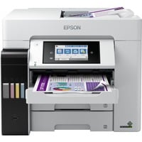 Epson EcoTank ET-5880, Imprimante multifonction Gris, Jet d'encre, Impression couleur, 4800 x 2400 DPI, A4, Impression directe, Noir, Blanc