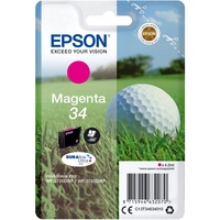 Epson Golf ball Encre magenta DURABrite Ultra Balle de golf 34 Rendement standard, Magenta, Encre à pigments, 4,2 ml, 1 pièce(s), 300 pages