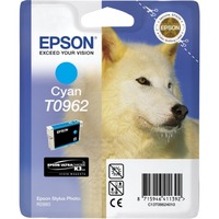 Epson Husky Cartouche "Loup" - Encre UltraChrome K3 VM Cyan Encre à colorant, 11,4 ml, 1 pièce(s), Vente au détail