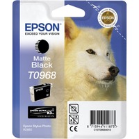 Epson Husky Cartouche "Loup" - Encre UltraChrome K3 VM Noir mat Encre à pigments, 11,4 ml, 1 pièce(s)