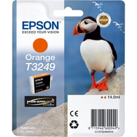 Epson T3249 Orange, Encre Encre à pigments, 14 ml, 980 pages, 1 pièce(s)