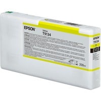 Epson T9134 Yellow Ink Cartridge (200ml), Encre Rendement standard, Encre à pigments, 200 ml, 1 pièce(s)