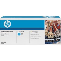 HP 307A, Toner CE741A, Cyan, Vente au détail