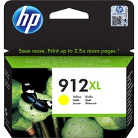 HP 912XL Cartouche d'encre jaune authentique, grande capacité grande capacité, Rendement élevé (XL), Encre à pigments, 9,9 ml, 825 pages, 825 pages, 1 pièce(s)