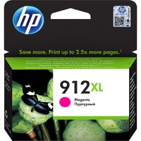 HP 912XL Cartouche d'encre magenta authentique, grande capacité grande capacité, Rendement élevé (XL), Encre à pigments, 10,4 ml, 825 pages, 825 pages, 1 pièce(s)