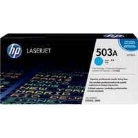 HP Cartouche de toner LaserJet 503A cyan (Q7581A) Turquoise, Cyan, Vente au détail