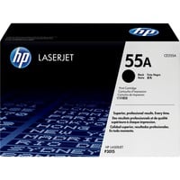 HP Cartouche de toner LaserJet noir 55A (CE255A) Noir, Noir