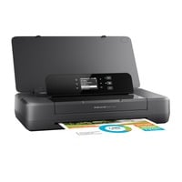 HP Officejet 200 Mobile Sans fil Couleur Imprimante, Imprimante jet d'encre Noir, Couleur, 2, 4800 x 1200 DPI, A4, 500 pages par mois, 10 ppm