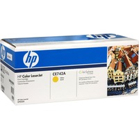 HP Toner jaune CE742A Vente au détail