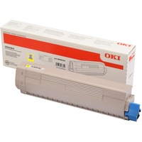 OKI 46443101 Cartouche de toner 1 pièce(s) Original Jaune 10000 pages, Jaune, 1 pièce(s)