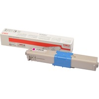 OKI 46508710 Cartouche de toner 1 pièce(s) Original Magenta 3000 pages, Magenta, 1 pièce(s)