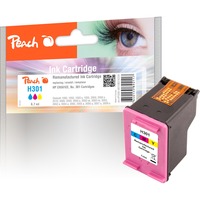 Peach 316239 6.7ml 180pages Cyan, Magenta, Jaune cartouche d'encre Cyan, Magenta, Jaune, - HP, 6,7 ml, 180 pages, Jet d'encre