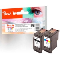 Peach 319023 cartouche d'encre Compatible Noir, Cyan, Magenta, Jaune Multi pack