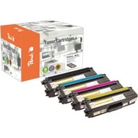 Peach Multipack, compatible avec TN-326, Toner compatible avec TN-326, 4000 pages, 3500 pages, Noir, Cyan, Magenta, Jaune, 4 pièce(s)