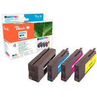 Peach PI300-721 cartouche d'encre 3 pièce(s) Original Noir, Cyan, Magenta, Jaune Noir, Cyan, Magenta, Jaune, Encre à pigments, Encre à pigments, 3 pièce(s)