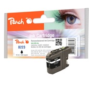 Peach PI500-130 cartouche d'encre 1 pièce(s) Compatible Rendement standard Noir Rendement standard, 15 ml, 725 pages, 1 pièce(s)