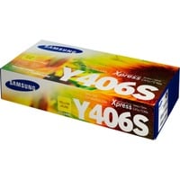 Samsung CLT-Y406S Toner jaune authentique Samsung CLT-Y406S Toner jaune authentique, 1000 pages, Jaune, 1 pièce(s), Vente au détail