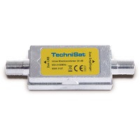 TechniSat Inline Block Amplifier Diviseur de câbles Argent, Amplificateur Argent, Diviseur de câbles, 75 Ohm, 950 - 2150 MHz, Argent, Femelle, 22 g