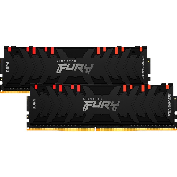 Kingston FURY 32 Go DDR4-3600 Kit, Mémoire vive Noir, KF436C16RB1AK2/32, Renegade RGB, XMP