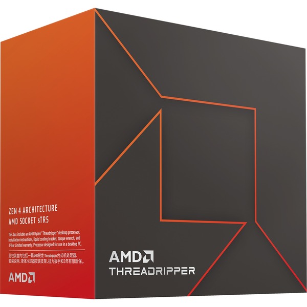 AMD Ryzen Threadripper 7970X, 4,0 GHz (5,3 GHz Turbo Boost) socket sTR5 processeur processeur en