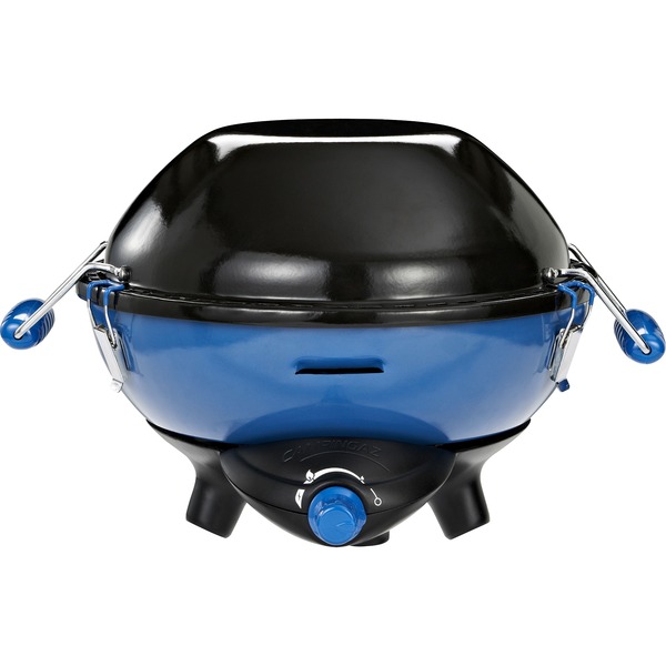 Campingaz Party Grill 100 CV – Barbecue Camping 3-en-1, 1350W, Allumage Piézo, Cartouche CV Plus
