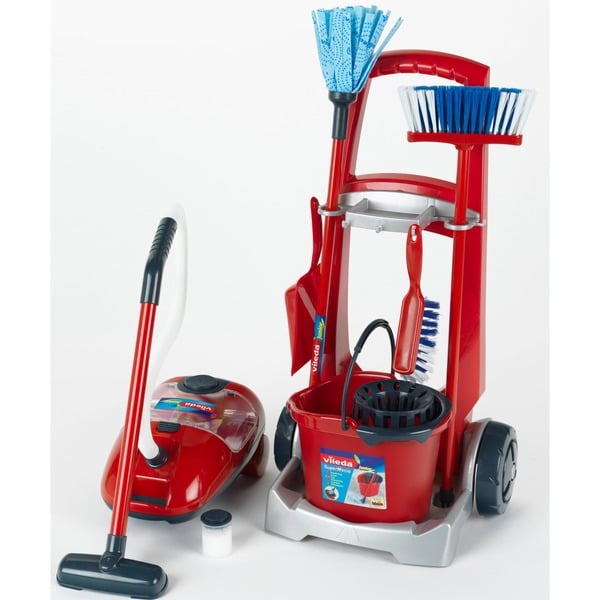 Chariot de ménage vileda avec aspirateur électronique Clearance