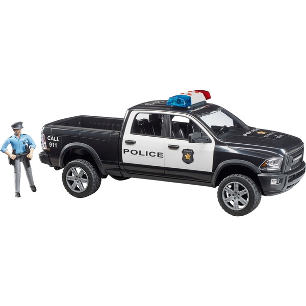 Pickup de police RAM 2500 avec policier, Modèle réduit de voiture Pickup de police RAM 2500 avec policier, Modèle réduit de voiture