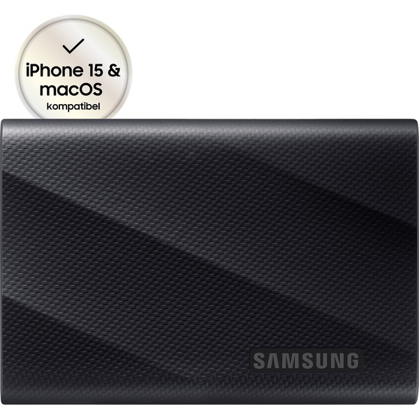 Samsung Disque SSD T9 4To Noir USB Type C USB 3.2 Gen.2X2