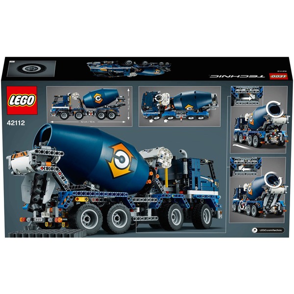 camion bétonnière lego
