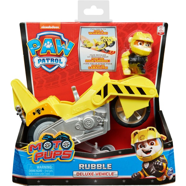 Paw Patrol - Pat Patrouille - VÉHICULE Figurine Ruben - Voiture 15 cm Figurine  Pat Patrouille À Collectionner - Pat Patrouille Jouet - Jouet Durable  Plastique Recyclé - Voiture pour Enfant 3