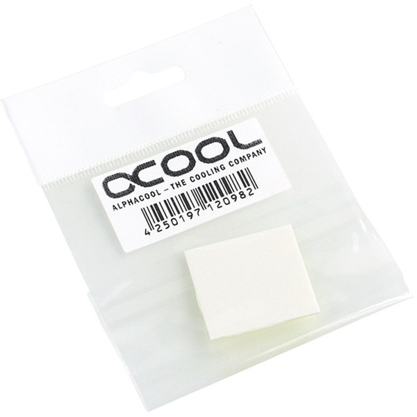 AlphaCool Tampon thermique double face, Pad Thermique Blanc