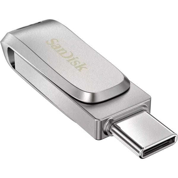 SanDisk Ultra Dual Drive Luxe lecteur USB flash 256 Go USB Type-A / USB  Type-C 3.2 Gen 1 (3.1 Gen 1) Acier inoxydable, Clé USB Argent, 256 Go, USB  Type-A / USB