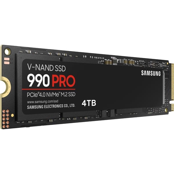 Samsung 990 PRO 4 To SSD MZ-V9P4T0BW, PCIe Gen 4.0 x4, NVMe 2.0