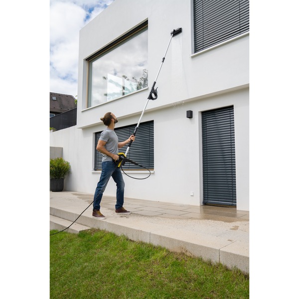 Lance Télescopique Kärcher TLA 4 - Jusqu'à 5m De Haut - Compatible K2 à K7 - Nettoyage Façades Et Vitres